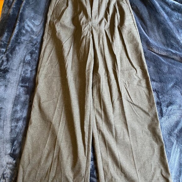 NWT The Harlow Wide-Leg Trouser in Brushed Twill - Picture 6 of 8